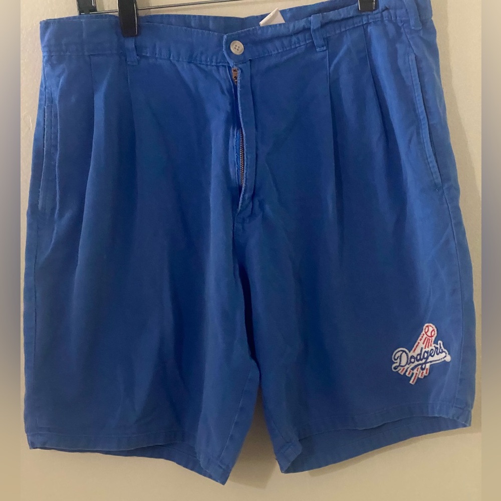 Vintage Admit One LA Dodgers MLB Genuine Merchandise Blue Shorts Men’s